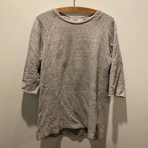 Nonnative Japan Drifter Pullover Crewneck Sweatshirt 1/2 Sleeve Men’s 2/M